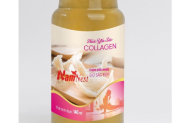 NƯỚC YẾN SÀO COLLAGEN 70ML, 140ML GIÚP CHỊ EM KHỎE, TRẺ, ĐẸP DA.