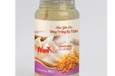 NƯỚC YẾN SÀO ĐÔNG TRÙNG HẠ THẢO 140 ML THƠM NGON DINH DƯỠNG