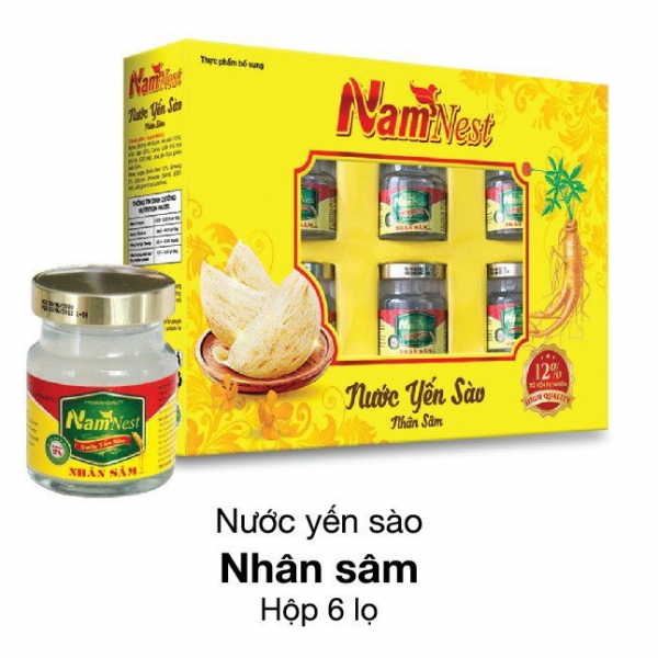 Nước Yến Sào Nhân Sâm