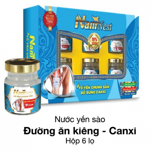 Nước Yến Sào Đường Ăn Kiêng - CanXi