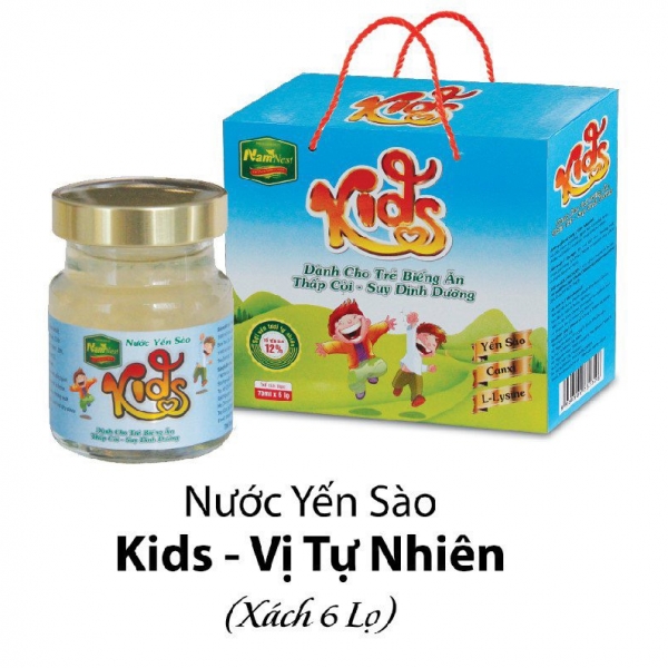 Nước Yến Sào Kids - Vị Tự Nhiên