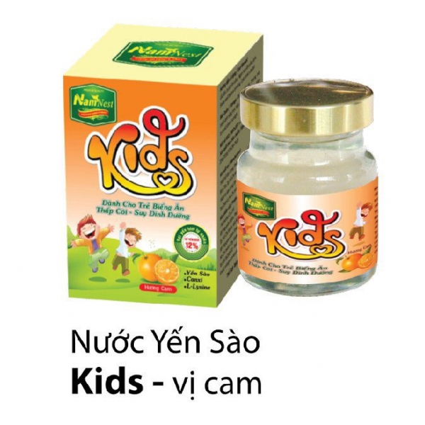 Nước Yến Sào Kids - Vị Cam