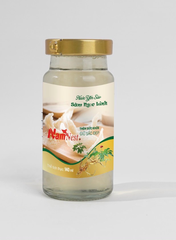 NƯỚC YẾN SÀO SÂM NGỌC LINH 140ML