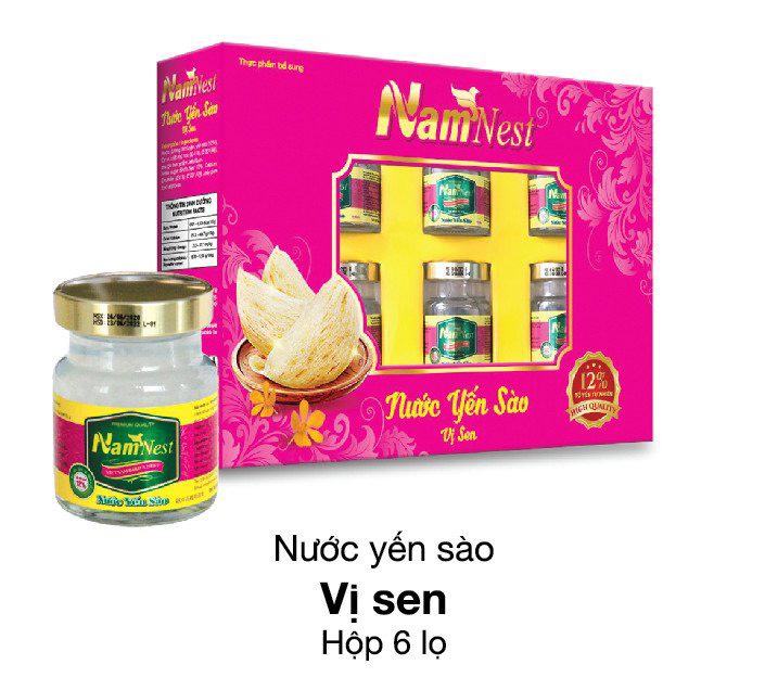 Nước Yến Sào Vị Sen