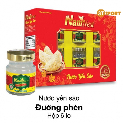 Nước Yến Sào Đường Phèn 6 Lọ